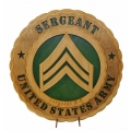 ARMY E-5 SERGEANT PLAQUE ARMY E-5 SERGEANT PLAQUE